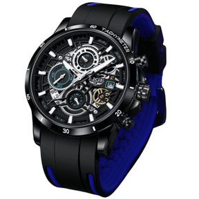 Relógio Masculino Black Blue